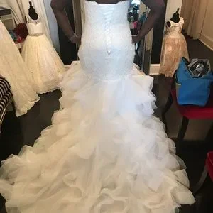Dresses | All White Plus Size Wedding Dress | Poshmark